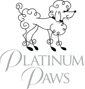 Platinum Paws logo designed by Netta Radice Design, Inc.