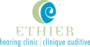 Ethier Hearing Clinic logo designed by Netta Radice Design, Inc.