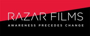 Razar Films logo designed by Netta Radice Design, Inc.
