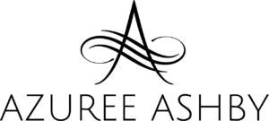 Azuree Ashby logo designed by Netta Radice Design, Inc.
