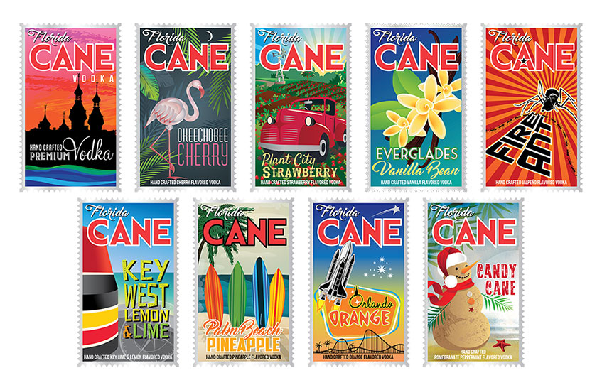 Set of CANE labels