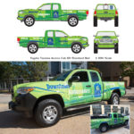 DFWI Downtown Ambassadors logo and truck graphics designed by Netta Radice Design, Inc.